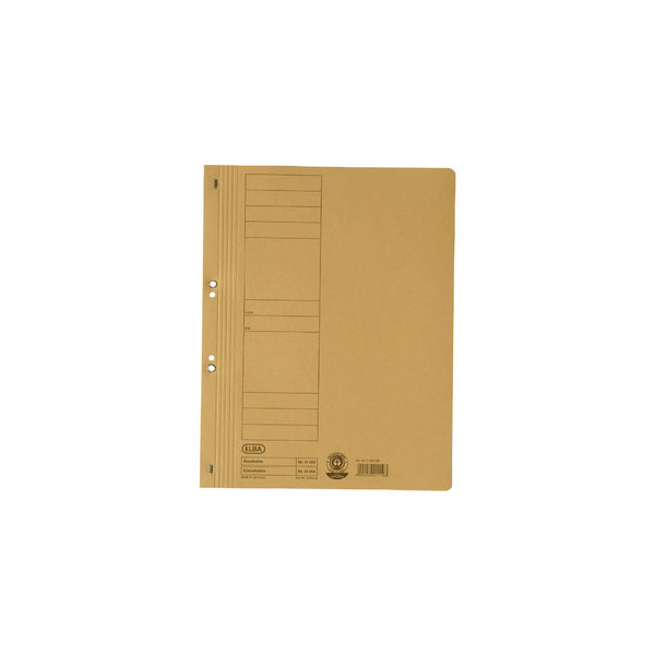 4002030211193 - Ösenhefter 100551871 A4 gelb ganzer Vorderdeckel Recycling-Manilakarton 250g 4002030211193 Elba