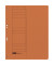 Ösenhefter 100551881, A4 orange halber Vorderdeckel, Karton 250g