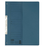 Einhakhefter 100560021, A4 blau halber Vorderdeckel, Karton 250g