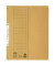Einhakhefter 100560023, A4 gelb halber Vorderdeckel, Karton 250g