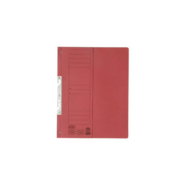 4002030221178 - Einhakhefter 100560027 A4 rot halber Vorderdeckel Karton 250g 4002030221178 Elba