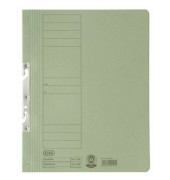Einhakhefter 100551886, A4 grün ganzer Vorderdeckel, Karton 250g