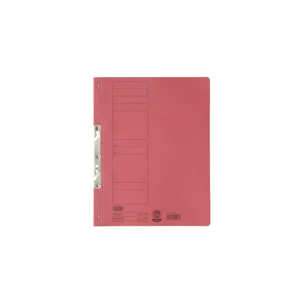 50 Stück Elba Einhakhefter - 100551889, A4 rot ganzer Vorderdeckel, Manilakarton RC 250g 4002030221239 Elba