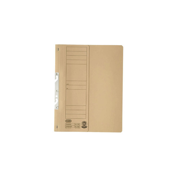 4002030221055 - Einhakhefter 100551891 A4 beige halber Vorderdeckel Karton 250g 4002030221055 Elba