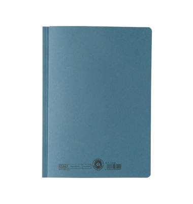 Schnellhefter Smart Line 100421220, A4, blau, Manilakarton, 98 % recycelt, 320g, Vorderdeckel opak