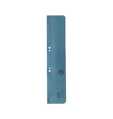 &Ouml;senschmalhefter Smart Line - Serie 100091760, Din A4 blau ohne Vorderdeckel, Karton 250g