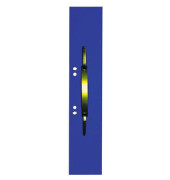 Heftstreifen lang 100091148, 6x30,5cm (BxH), Recyclingkarton mit Metalldeckleiste, blau