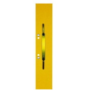 Heftstreifen lang 100091150, 60x305mm, extra lang, geöst, RC-Karton mit Metalldeckleiste, gelb 