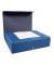 Heftbox Elba for Business 400000988, A4 blau, 8cm F&uuml;llh&ouml;he, Hartpappe, recycelt 350g