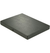 Sammelmappe 400000994, A4 schwarz, 3cm F&uuml;llh&ouml;he, Hartpappe, recycelt 80g