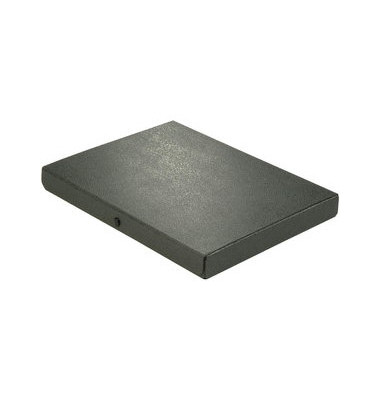 Sammelmappe 400000994, A4 schwarz, 3cm F&uuml;llh&ouml;he, Hartpappe, recycelt 80g