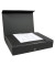 Heftbox 400000985, A4 schwarz, 6cm Füllhöhe, Recycling-Hartpappe