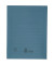 Jurismappe 100091158, A4 blau Karton 250g, mit 3 Einschlagklappen