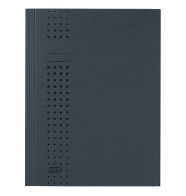 Aktendeckel chic 100091169, A4 grau Recyclingkarton 320g