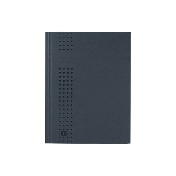 25 Stück Elba Aktendeckel chic 100091169, A4 grau Recyclingkarton 320g 4002030047792 Elba