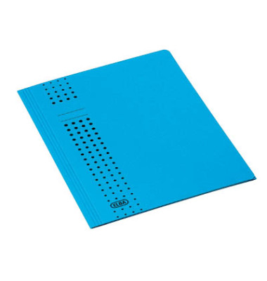 Aktendeckel chic 100091165, A4 blau Recyclingkarton 320g