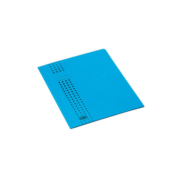 25 Stück Elba Aktendeckel chic 100091165, A4 blau Recyclingkarton 320g 4002030311114 Elba