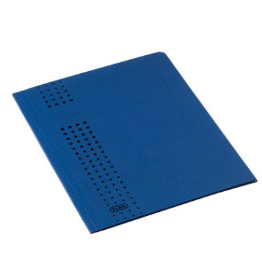 Aktendeckel chic 100091170, A4 blau Recyclingkarton 320g