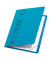 Eckspannmappe chic 400010053, Din A4 hellblau Recyclingkarton 320g, f&uuml;r ca. 150 Blatt  (80 g/m&sup2;)