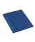 Eckspannmappe chic 400010108, A4 blau Recyclingkarton 320g