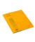Eckspannmappe chic 400010054, A4 gelb Recyclingkarton 320g, f&uuml;r ca. 150 Blatt