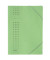 Eckspannmappe chic 400010058, A4 grün Recyclingkarton 320g