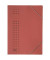 Eckspannmappe chic 400010059, A4 rot Recyclingkarton 320g, f&uuml;r ca. 150 Blatt  (80 g/m&sup2;)