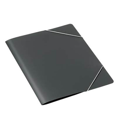 Eckspannmappe image A4 PP anthrazit opak Eckspannmappe image A4 PP anthrazit opak