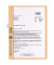 Klemmhefter Smart Line 400001022, A4 chamois, für ca. 10 Blatt, Recyclingkarton 250g
