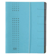 Ordnungsmappe chic 400002020, 1-7, blau, A4, 7 F&auml;cher