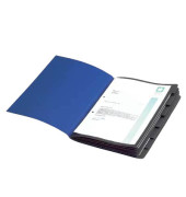 Ordnungsmappe chic 400002023, 1-7, blau, A4, 7 F&auml;cher