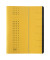 Ordnungsmappe chic 400002022, 1-7, gelb, A4, 7 F&auml;cher