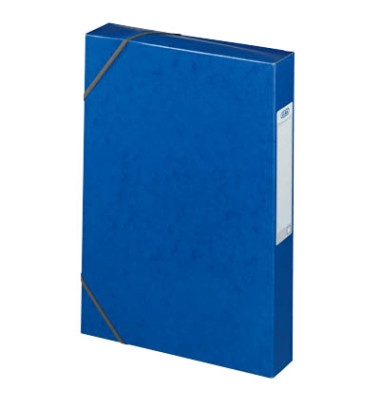 Sammelmappe Eurofolio Prestige 100200426, A4 Karton, für ca. 400 Blatt, blau