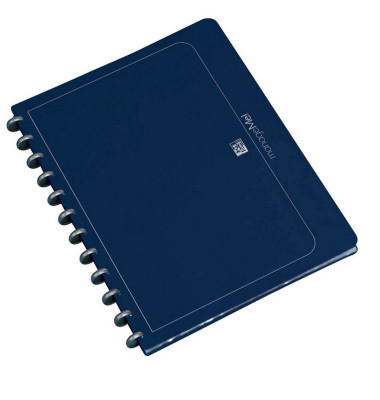Ringbuch manageME! 100205608, A4 12 Ringe 21mm Ring-Ø Polypropylen blau