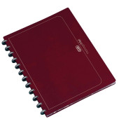 Ringbuch manageME! 100205609, A4 12 Ringe 21mm Ring-Ø Polypropylen bordeaux