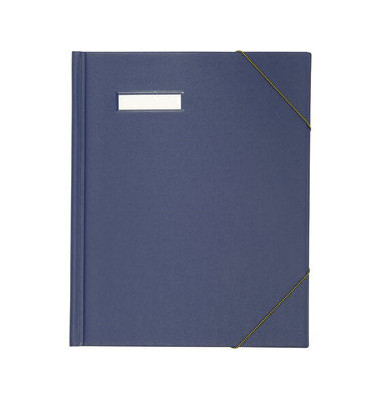 Umlaufmappe colors 100420821, A4 blau PVC 1.200g