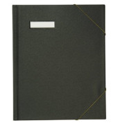 Umlaufmappe colors 100420824, A4 schwarz PVC 1.200g