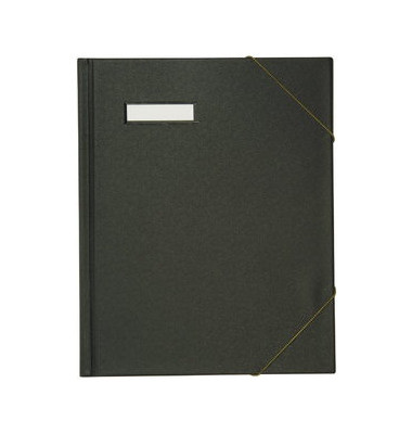 Umlaufmappe colors 100420824, A4 schwarz PVC 1.200g