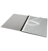 Prospekth&uuml;llen Manage Me Vario-Zipp 100421162, A4 glasklar glatt, links offen, 0,08mm