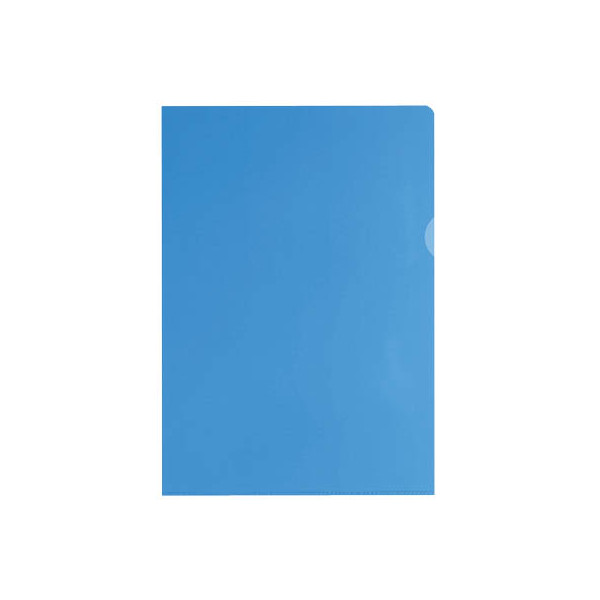 4002030150935 - Sichthüllen Premium 100461011 A4 blau klar-transparent glatt 015mm oben & rechts offen PVC-Hartfolie 4002030150935 Oxfor 25 Stück