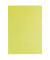 Sichthüllen Premium 100461012, A4, gelb, klar-transparent, glatt, 0,15mm, oben & rechts offen, PVC-Hartfolie