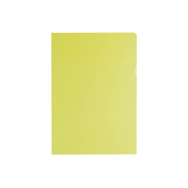 4002030150874 - Sichthüllen Premium 100461012 A4 gelb klar-transparent glatt 015mm oben & rechts offen PVC-Hartfolie 4002030150874 Oxfor 25 Stück