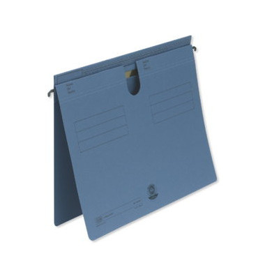 Hängehefter Sorte 81 100555351, A4 blau Recyclingkarton 250g