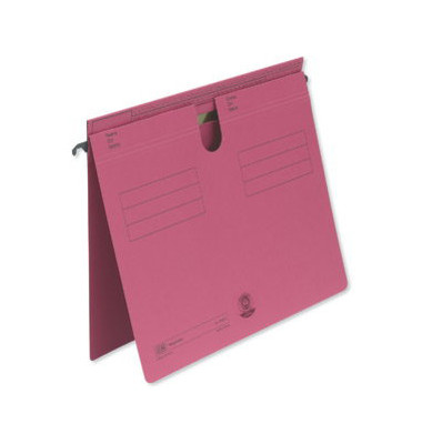 Hängehefter Sorte 81 100555355, A4 rot Recyclingkarton 250g
