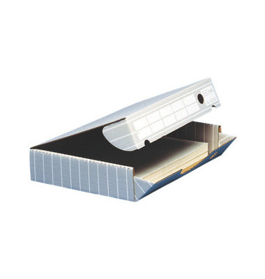 Archivbox 100552038, A3, grau/weiß, Pappe