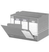 Archivboxen tric 83421 A3 grau/weiß 47,3x27,5x36,2cm