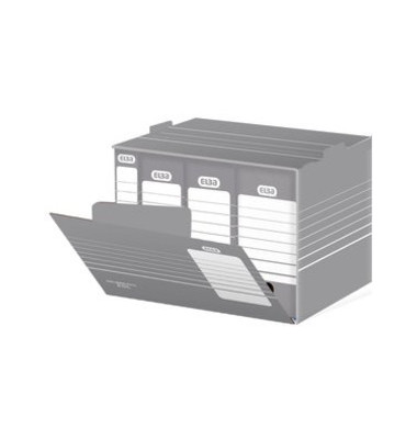 Archivboxen tric 83421 A3 grau/weiß 47,3x27,5x36,2cm Archivboxen tric 83421 A3 grau/weiß 47,3x27,5x36,2cm