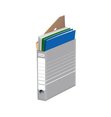 Archivboxen tric 83423 A4 grau/weiß 27x34x5,5cm Archivboxen tric 83423 A4 grau/weiß 27x34x5,5cm
