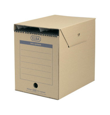 Archivbox TRIC MAXI braun 23,6 x 33,3 x 30,8 cm DIN A4