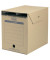 Archivbox tric system 100421090, A4, braun, Stahl